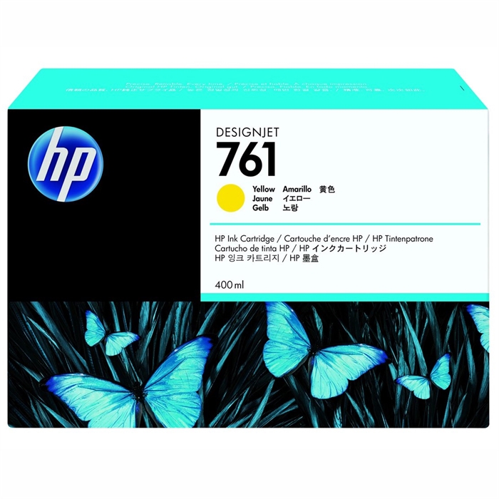 HP 761 cartuccia di inchiostro Yellow, 400 ml