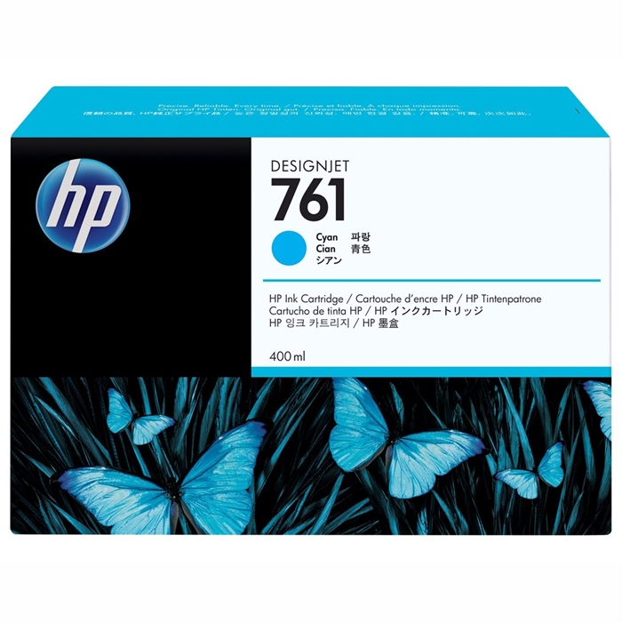 HP 761 cartuccia Cyan, 400 ml