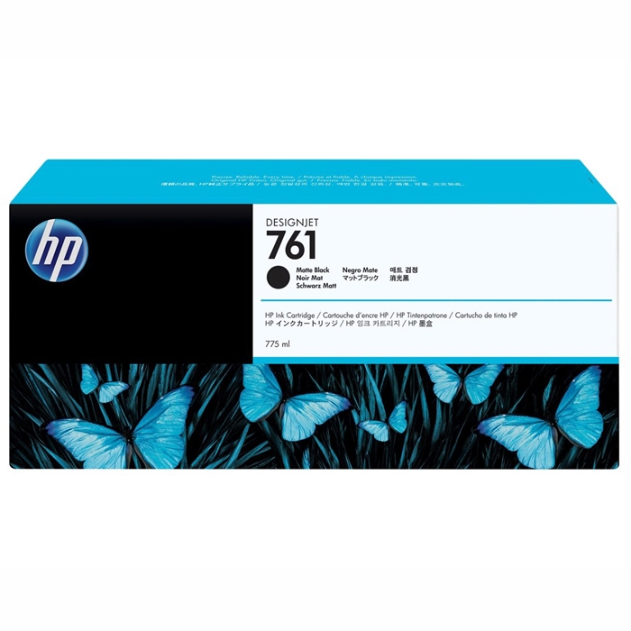 HP 761 cartuccia d\'inchiostro nero opaco, 775 ml