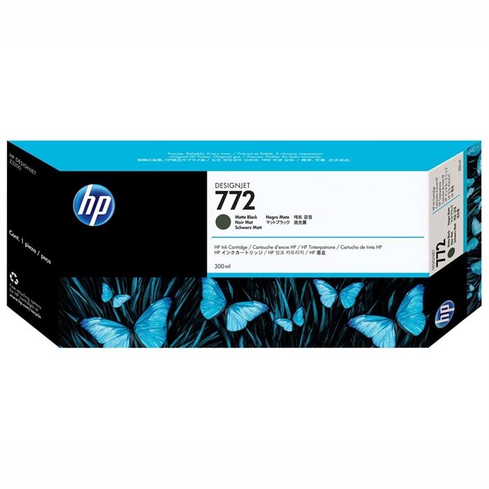 HP 772 cartuccia d\'inchiostro nero opaco, 300 ml