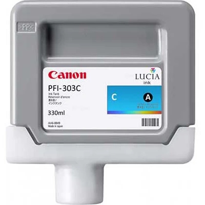 Canon PFI-303 C Ciano - Cartuccia d\'inchiostro da 330 ml