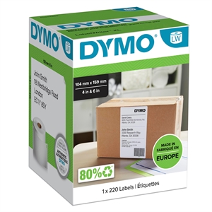 DYMO etichetta 104 x 159mm