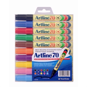 Artline Marker 70 permanente 10 set