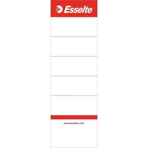 Etichette per fumatori Esselte per raccoglitori da 75mm (100)