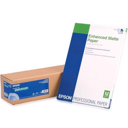 Epson Enhanced Matte Paper 192 g - 64" x 30.5 metri