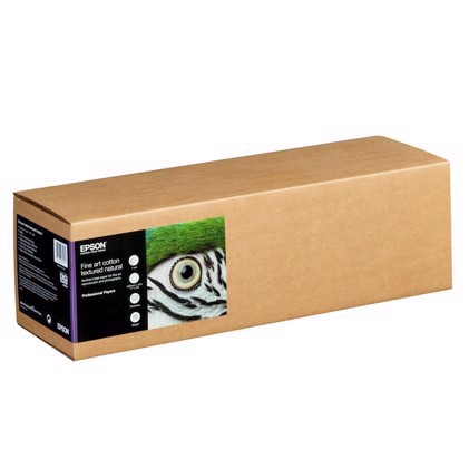 Epson Fine Art Cotton Textured Natural 300 g/m2 - 17" x 15 metri 