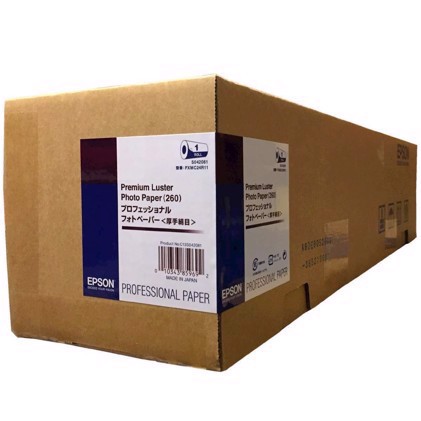 Epson Premium Luster Photo Paper 260 g/m2 - 60" x 30.5 metri