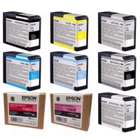 Set completo di cartucce d'inchiostro per Epson stylus pro 3880