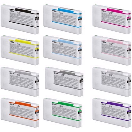 Set completo di cartucce d\'inchiostro per Epson SureColor P5000