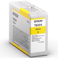 Epson Yellow 80 ml cartuccia di inchiostro T8504 - Epson SureColor P800