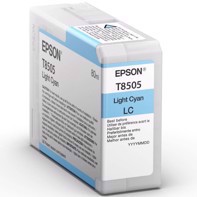 Epson Light Cyan 80 ml cartuccia d'inchiostro T8505 - Epson SureColor P800