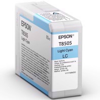 Epson Light Cyan 80 ml cartuccia d'inchiostro T8505 - Epson SureColor P800