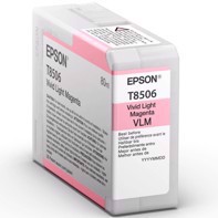 Epson Vivid Light Magenta 80 ml cartuccia di inchiostro T8506 - Epson SureColor P800