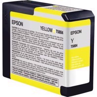 Epson Giallo 80 ml cartuccia d'inchiostro T5804 - Epson Pro 3800 e 3880