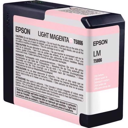 Epson Cartuccia d\'inchiostro Light Magenta da 80 ml T5806 - Epson Pro 3800