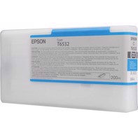 Epson Cyan T6532 - Cartuccia di inchiostro da 200 ml per Epson Pro 4900