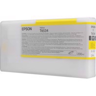 Epson Giallo T6534 - Cartuccia di inchiostro da 200 ml per Epson Pro 4900
