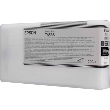 Epson Matt Black T6538 - cartuccia di inchiostro da 200 ml per Epson Pro 4900