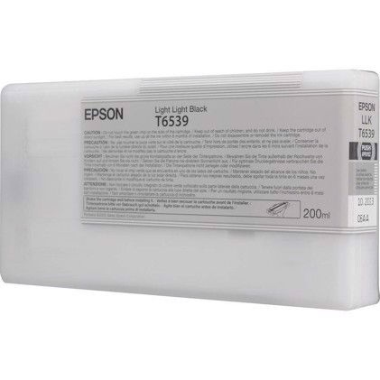 Epson Light Light Black T6539 - Cartuccia d\'inchiostro da 200 ml per Epson Pro 4900