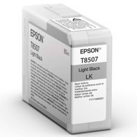 Epson Light Black 80 ml cartuccia di inchiostro T8507 - Epson SureColor P800