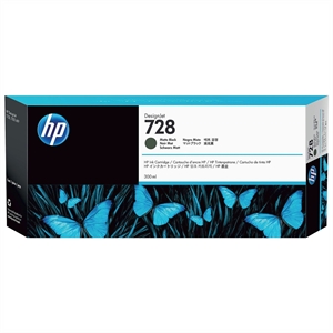 HP 728 cartuccia di inchiostro Matt Black 300 ml per DesignJet