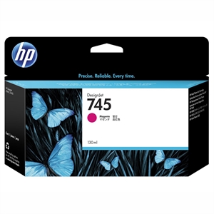 HP 745 cartuccia d'inchiostro magenta, 130 ml