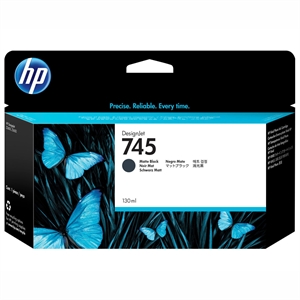 HP 745 cartuccia d'inchiostro nero opaco, 130 ml