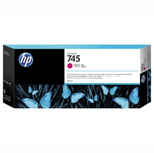 HP 745 cartuccia di inchiostro magenta, 300 ml