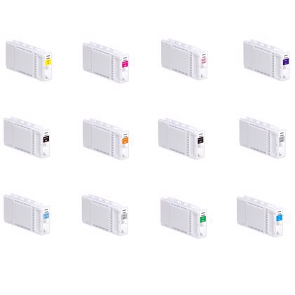 Set completo di cartucce d\'inchiostro da 350 ml per Epson SureColor P7500 e P9500