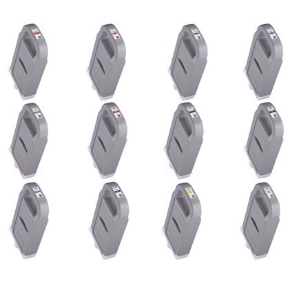 Set completo di cartucce d\'inchiostro per Canon Pro 6100 - 700 ml