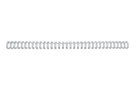 GBC Wire rilegatura a spirale 3:1 NO5 8mm A4 argento (100)