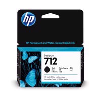 HP 712 Cartuccia di inchiostro Black da 38 ml per DesignJet