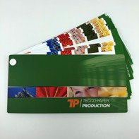 Tecco Production sample fan - 21 x 10 cm