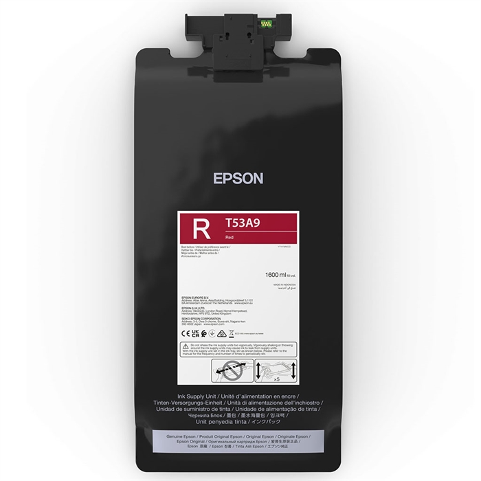 Epson sacco d\'inchiostro Red da 1600 ml - T53A9
