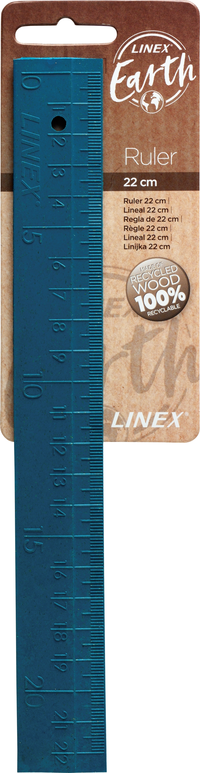 Linex linea terrestre blu 22 cm