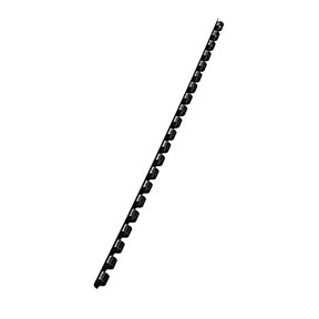 Leitz Anelli a spirale in plastica da 6mm nero (100)