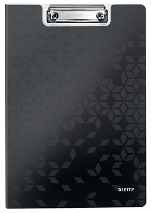 Leitz Clipboard WOW con copertina A4 nera.