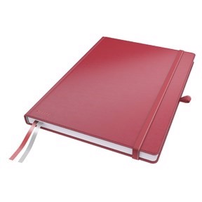 Leitz Quaderno Complete A4 96g/80 fogli quadrati rosso