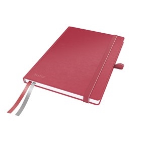 Leitz Quaderno Complete A5 quadretto 96g/80 fogli rosso