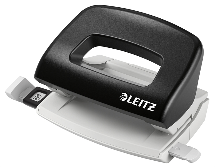 Leitz Punch 5058 a 2 fori per 10 fogli, nero