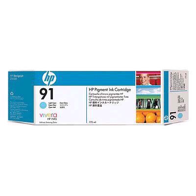 HP 91 - Cartuccia di inchiostro Lys Cyan da 775 ml