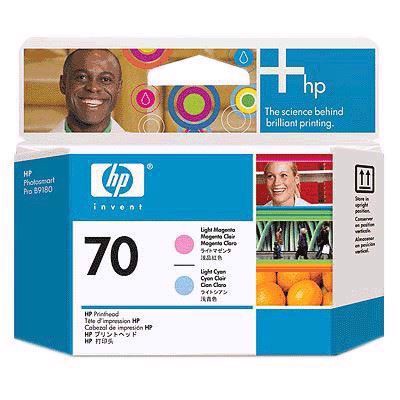HP 70 - Testine di Light magenta Light e Light Cyan