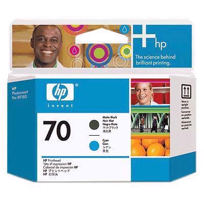 HP 70 - Testine di stampa opache e ciano