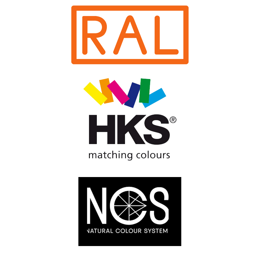 NCS, RAL e HKS tabelle colori
