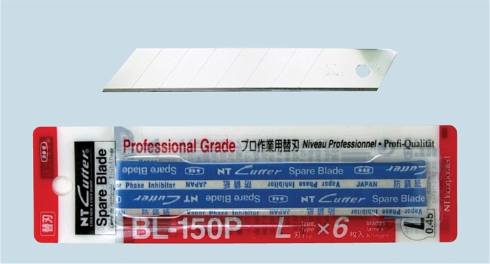 NT-Cutter Lame da taglio 18mm NT-Cutter BL-150P 6/ set