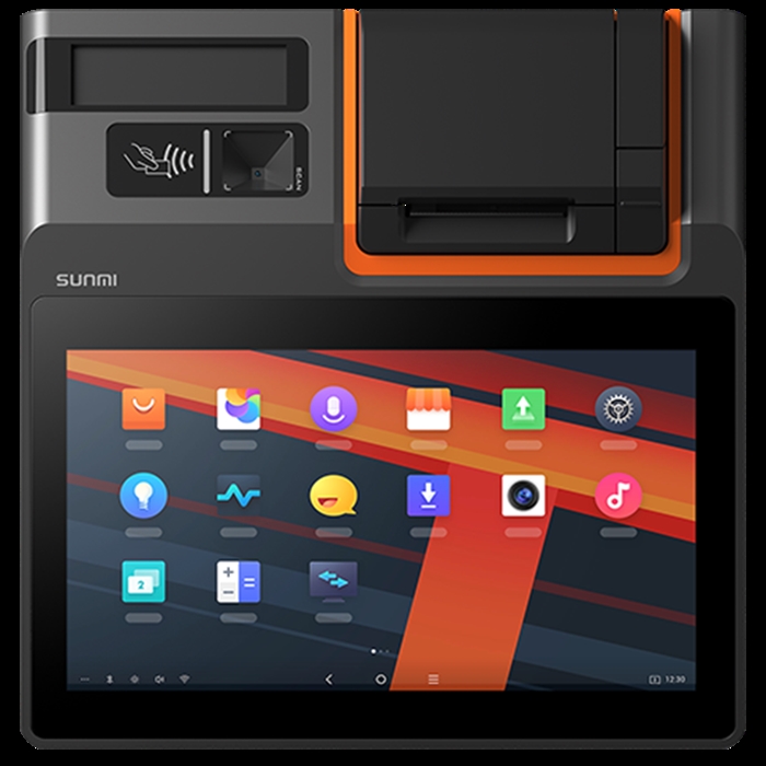 Sunmi T2 Mini - A7.1, stampante da 80mm, 2GB+16GB, NFC, fotocamera da 0,3 MP, Wifi, 4G