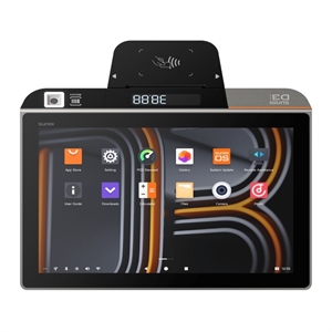 Sunmi D3 Mini - A13, QCM4325, stampante da 58 mm, 3G+32G, NFC, Wifi, 4G, Display alfanumerico, scanner fotocamera da 1MP, batteria interna, Adattatore EU