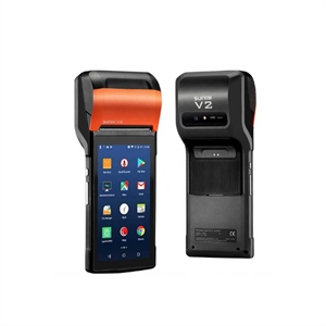 Sunmi V2S - A11, 2GB+16GB, fotocamera posteriore da 5MP + fotocamera anteriore da 2MP, Wifi, 4G, stampante + stampante per etichette, NFC
