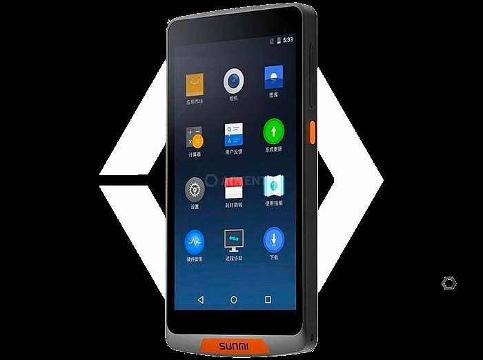 Sunmi M2 - A7.1, Wifi, fotocamera posteriore da 0.3MP