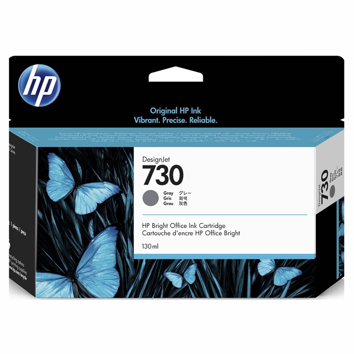 HP 730 130-ml Cartuccia di inchiostro Grey DesignJet